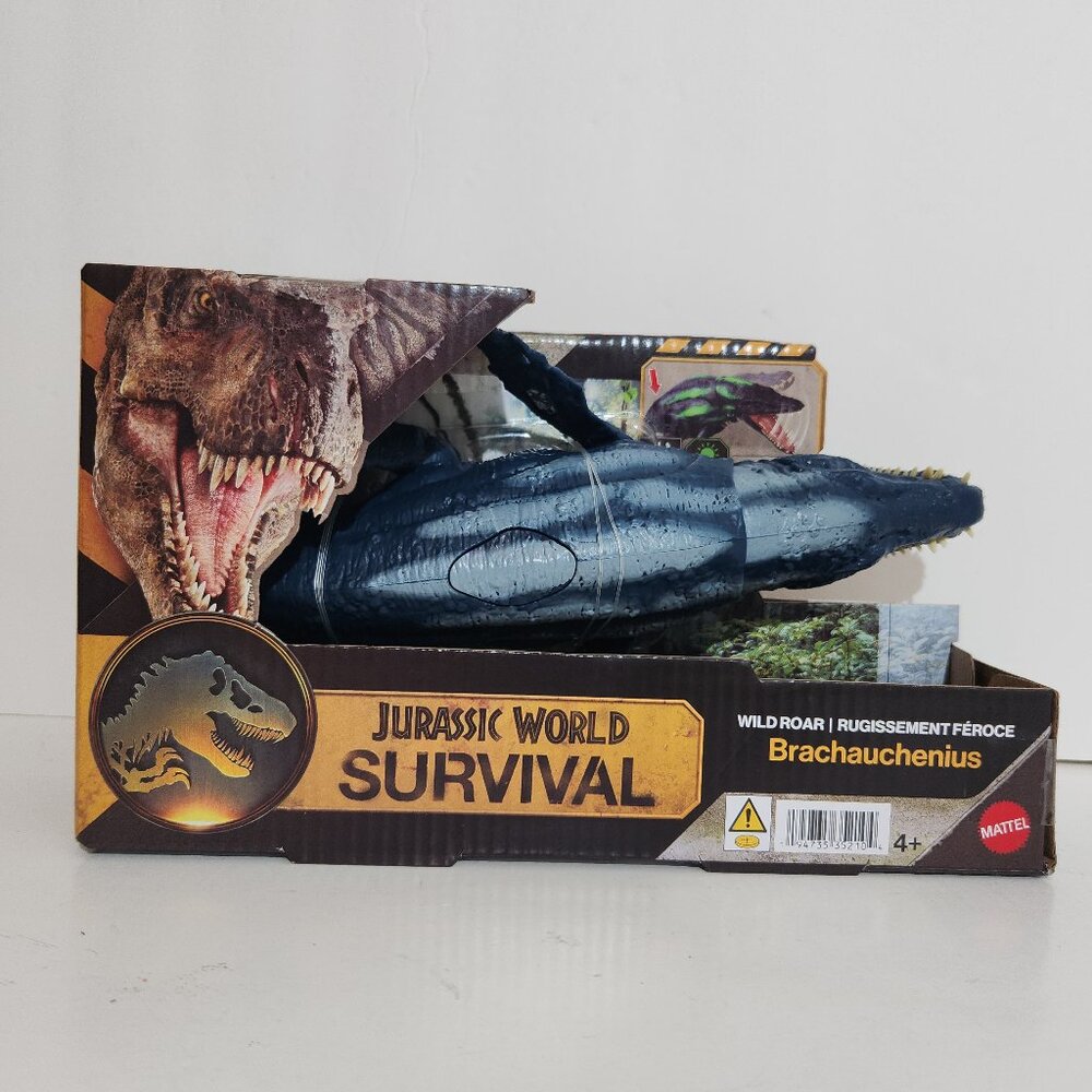 Jurassic World Survival Brachauchenius Wild Roar Dinosaur Figure 2026